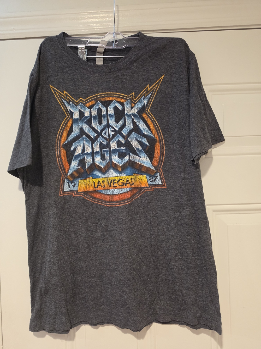 Rock of Ages Las Vegas Graphic Tee - Charcoal